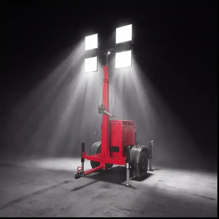 Torre de iluminação a diesel