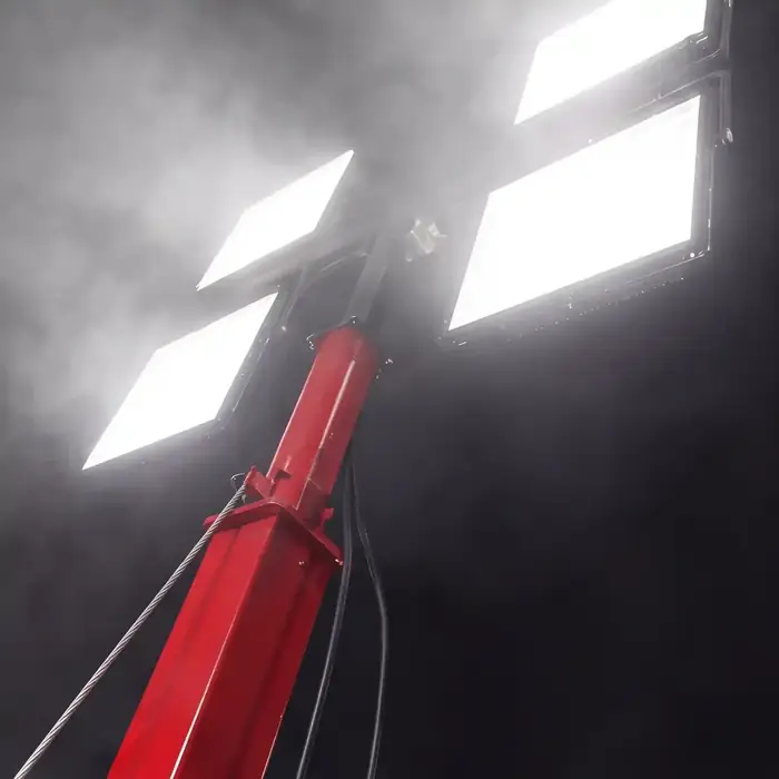 Torre de iluminação a diesel