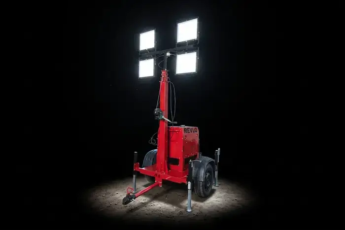Torre de iluminação a diesel