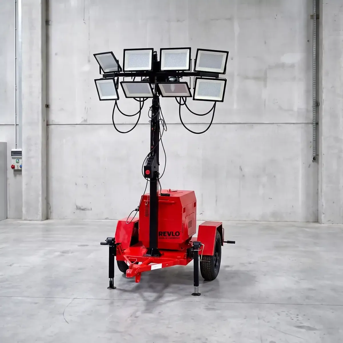 Torre de iluminação RV 4800 da Revlo